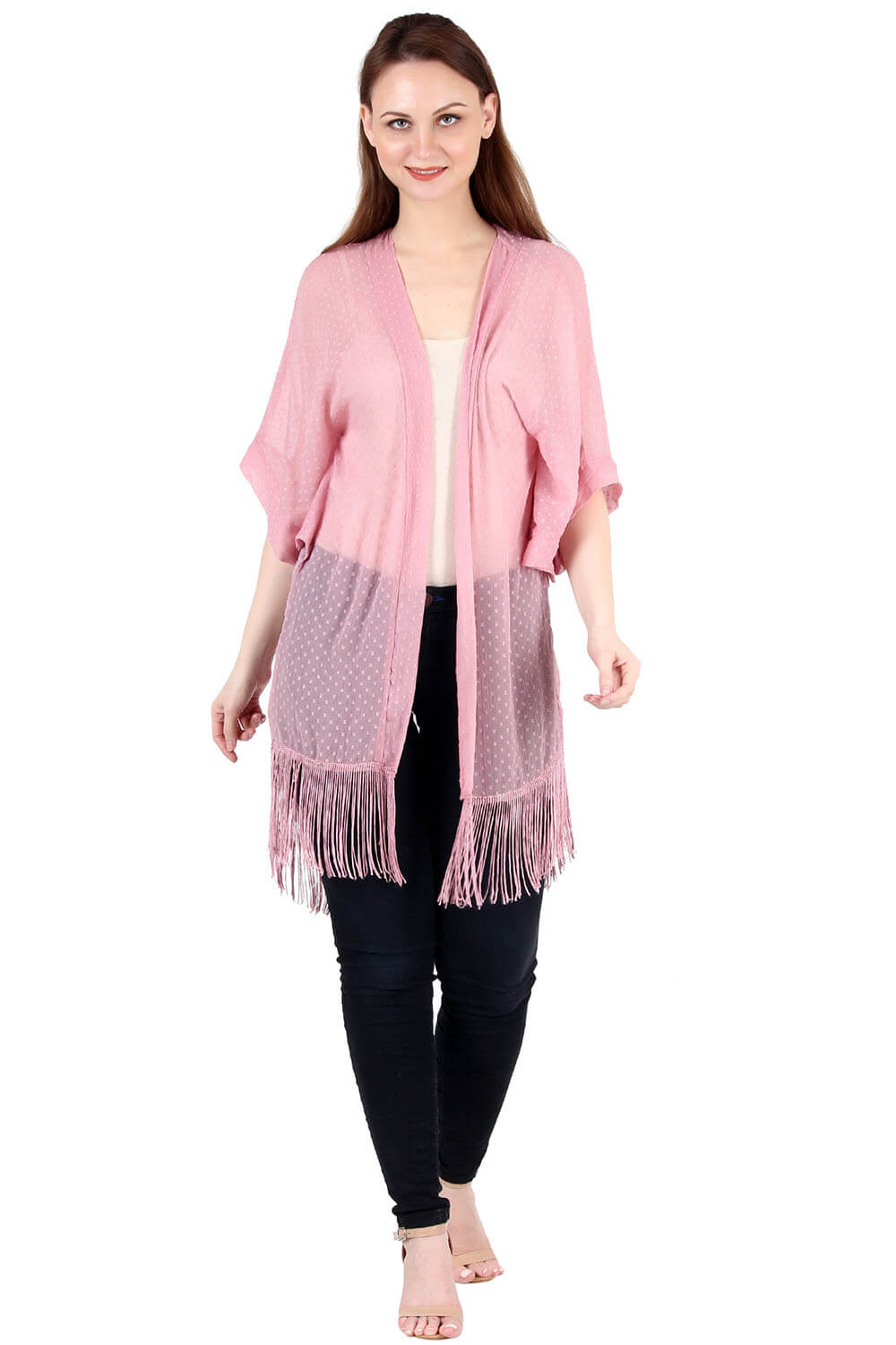 Pretty In Pink 2024 Kimono Sweater