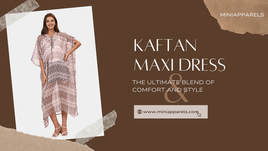 Kaftan maxi dress