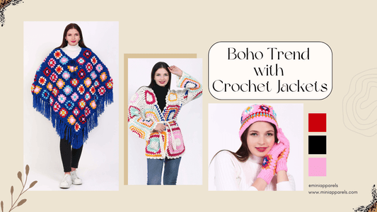 Embrace the Boho Trend with Crochet Jackets and More