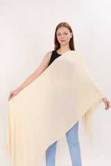 Women scarf shawl Cream sun protection casual