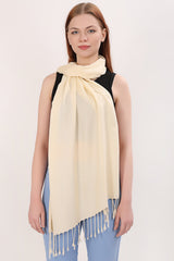 Women scarf shawl Cream sun protection casual