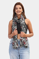 Modern Graphic Fusion Scarf