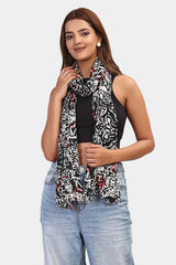 Modern Graphic Fusion Scarf