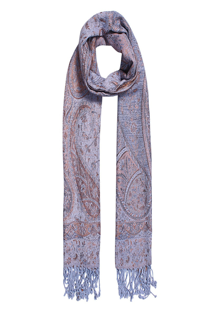 Lavender Dreamland Paisley Scarf