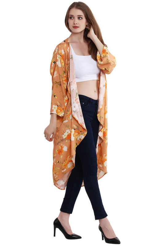 Blooms Flair Cover-Ups Kimono