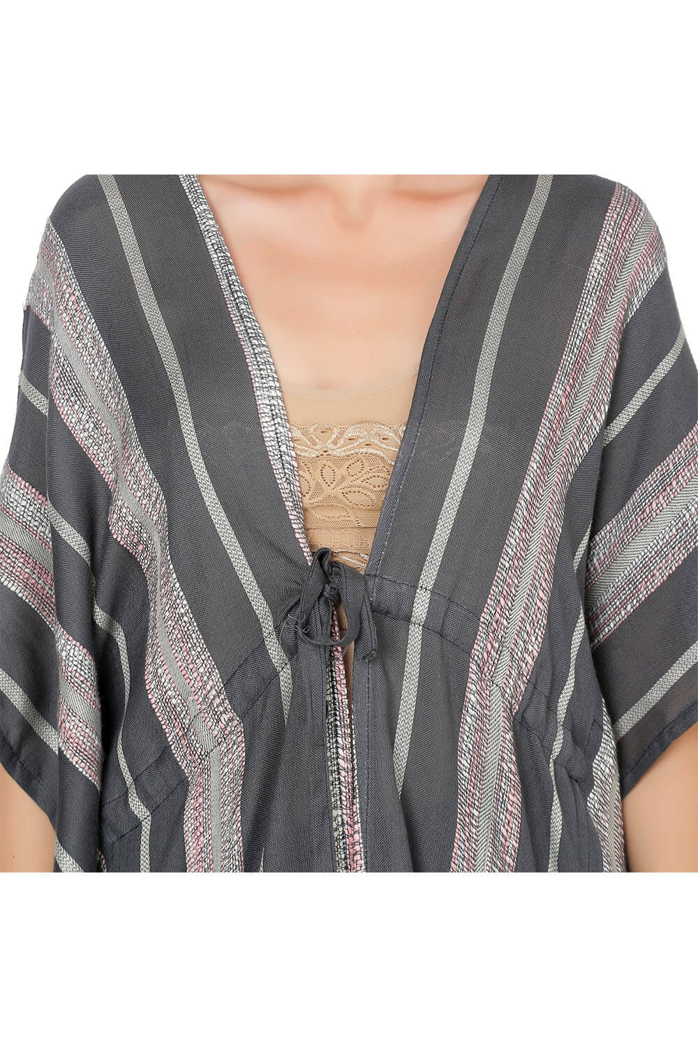 Chic Front Tie Kimono