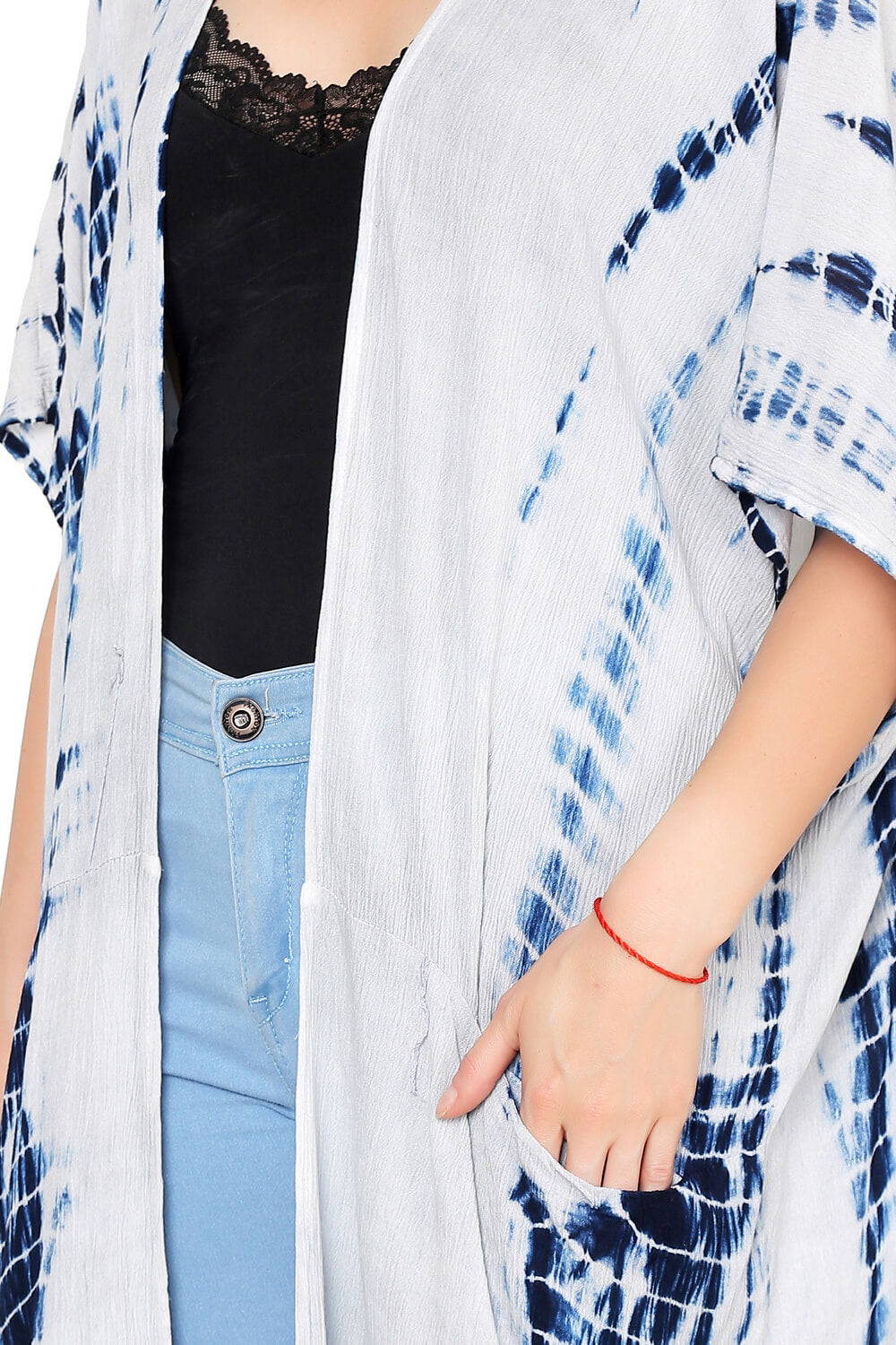 Checkered Flair Kimono