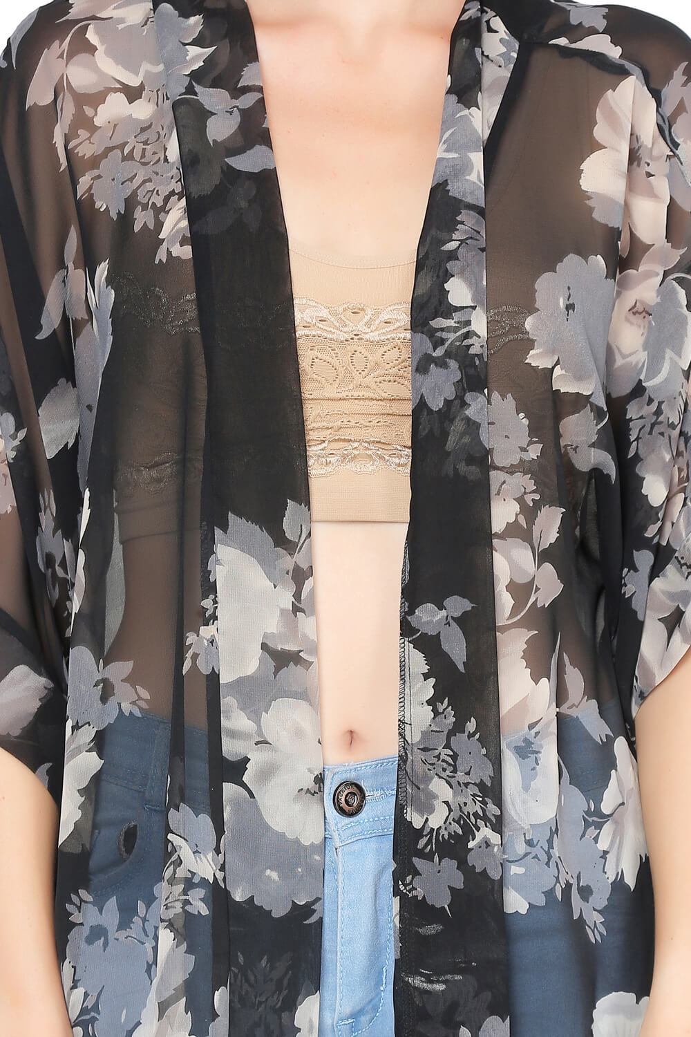 Florals Beach Kimono