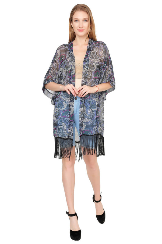 Dreamscape  frill Kimono