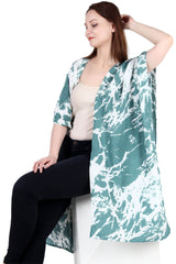 Seaside Swirls Tie Dye Kimono