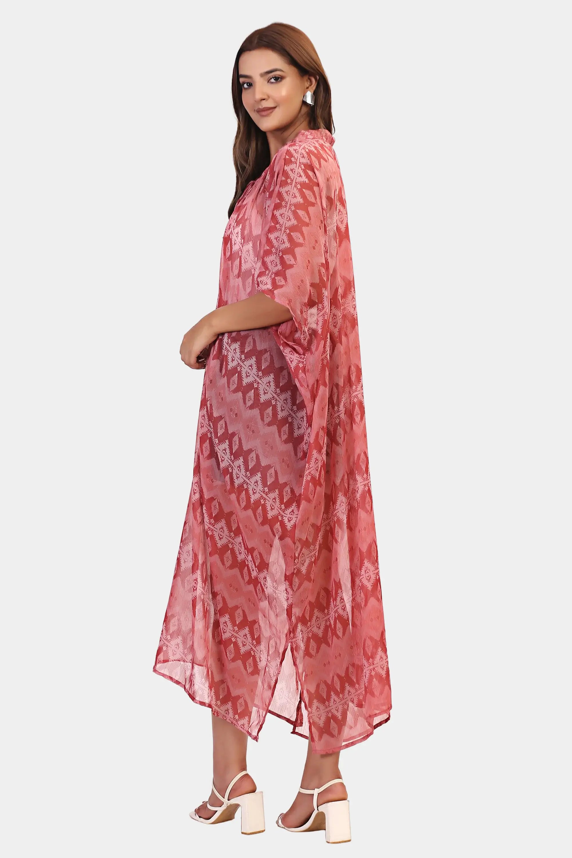 Airy Summer Caftan Swimwear Cover Ups 