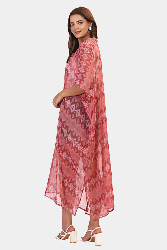 Airy Summer Caftan Swimwear Cover Ups 