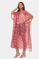 Airy Summer Caftan Swimwear Cover Ups 