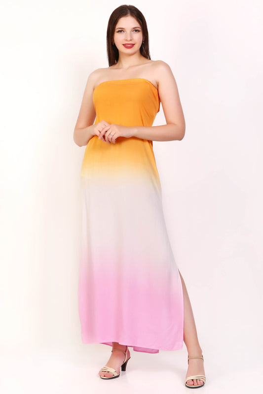 Elegant Sleeveless Long Dress