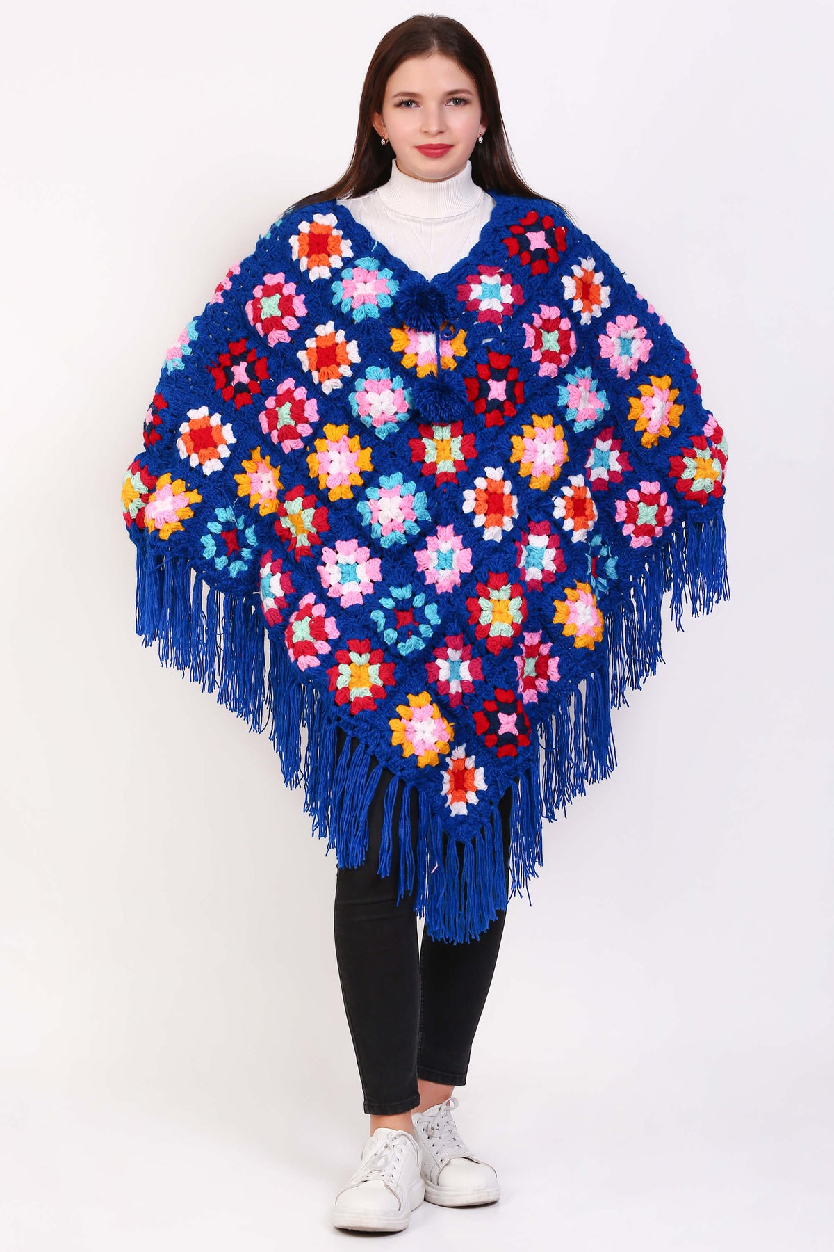 crochet poncho for women boho Lightweight Sweater