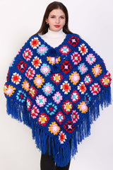 crochet poncho for women boho Lightweight Sweater