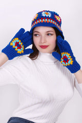 Crochet Comfort Granny Cap with Gloves