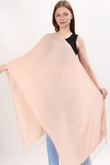 Women scarf shawl beige sun protection casual