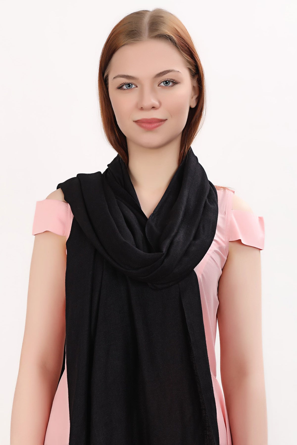 Women scarf shawl Black sun protection casual